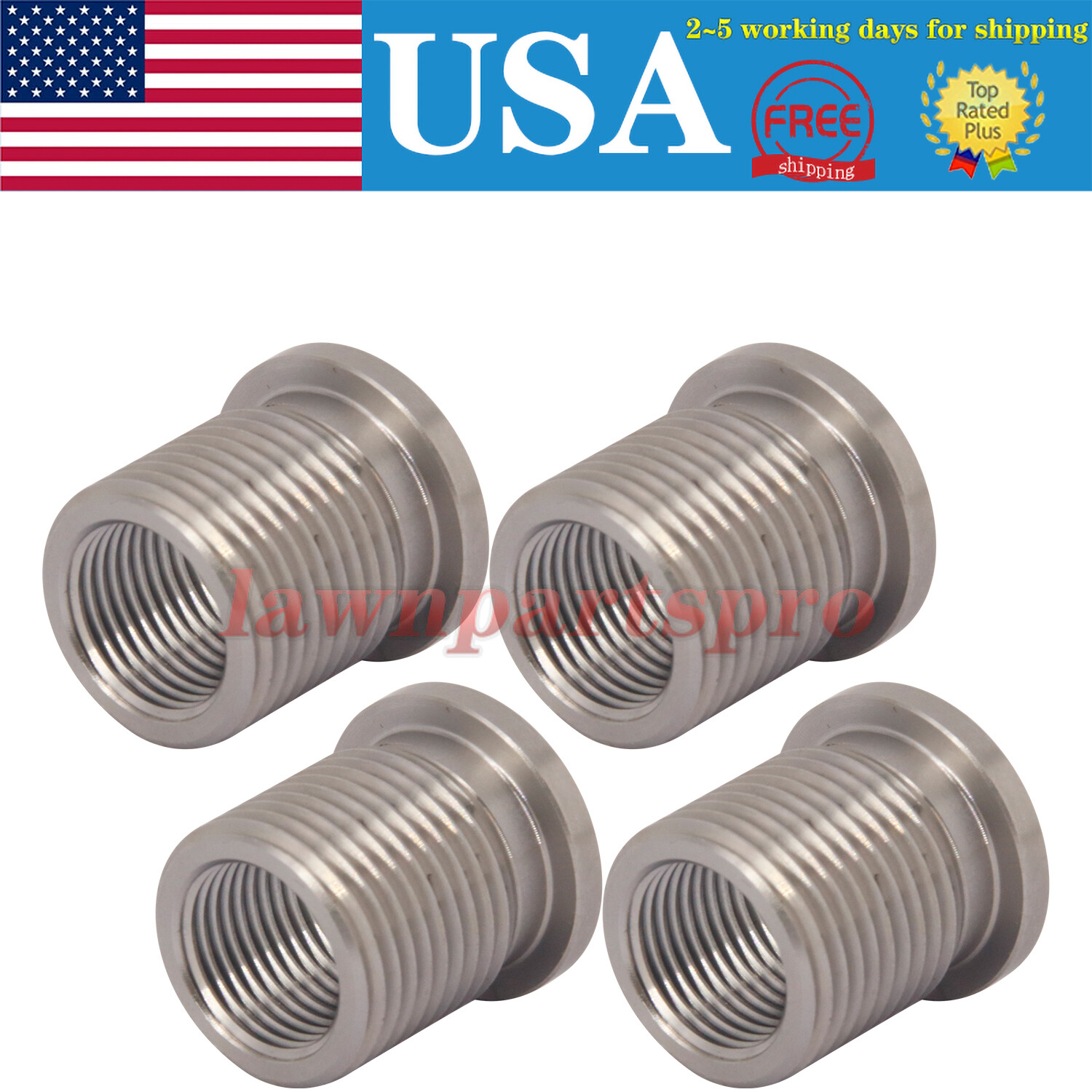 4x Spark Plug Port Insert Tool 4.6L 5.4L 6.8 V-10 for Ford Triton 2 Valve Engine