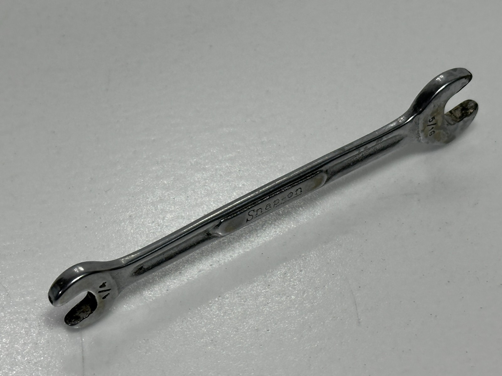 Snap-on Tools USA VS810 SAE 1/4″ x 5/16″ Open End Ignition Wrench