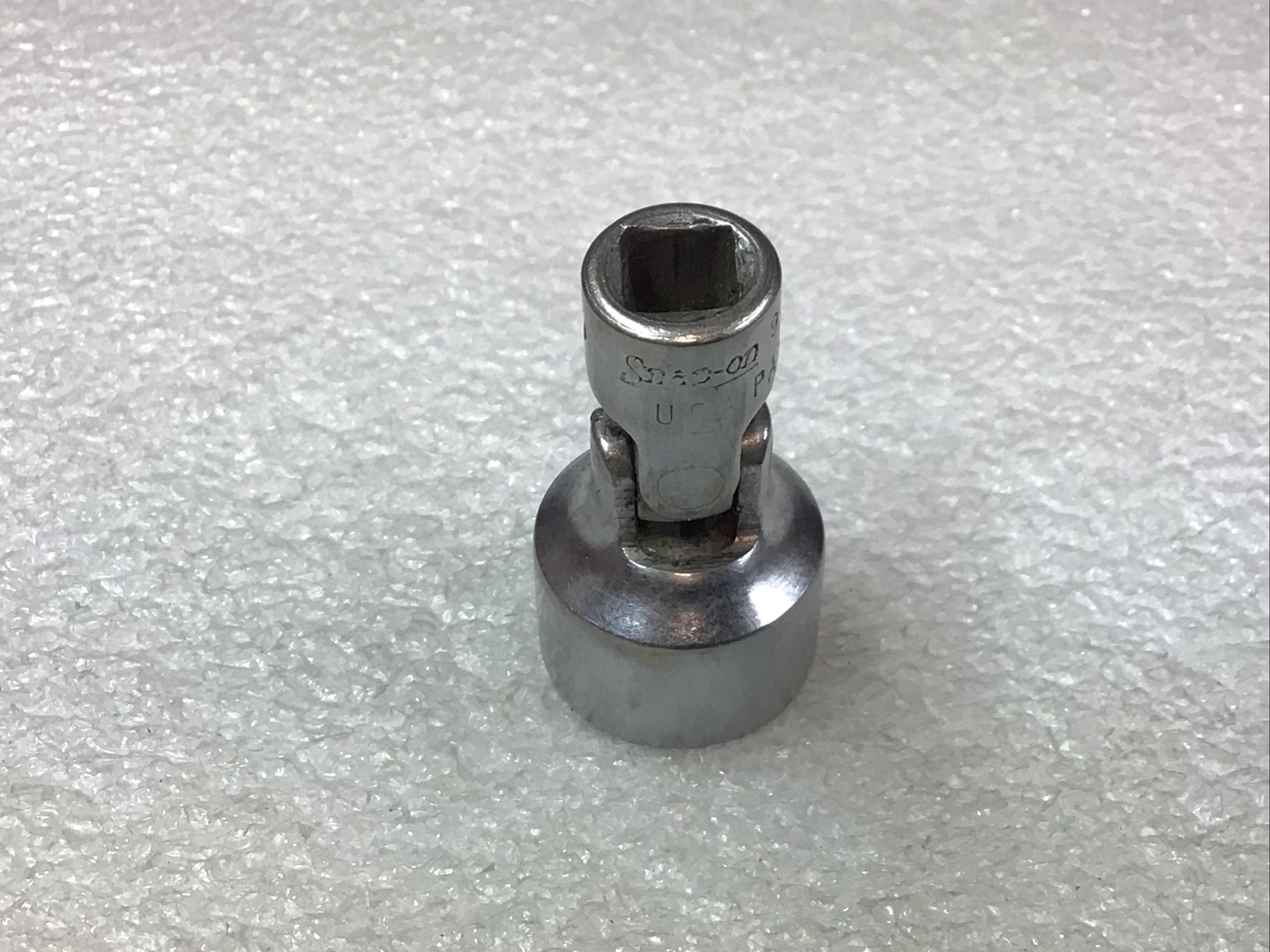 Snap On TMU181 – 9/16”, SAE, 1/4″ Dr., Chrome, 12Pt., Swivel Socket-USA-NICE-