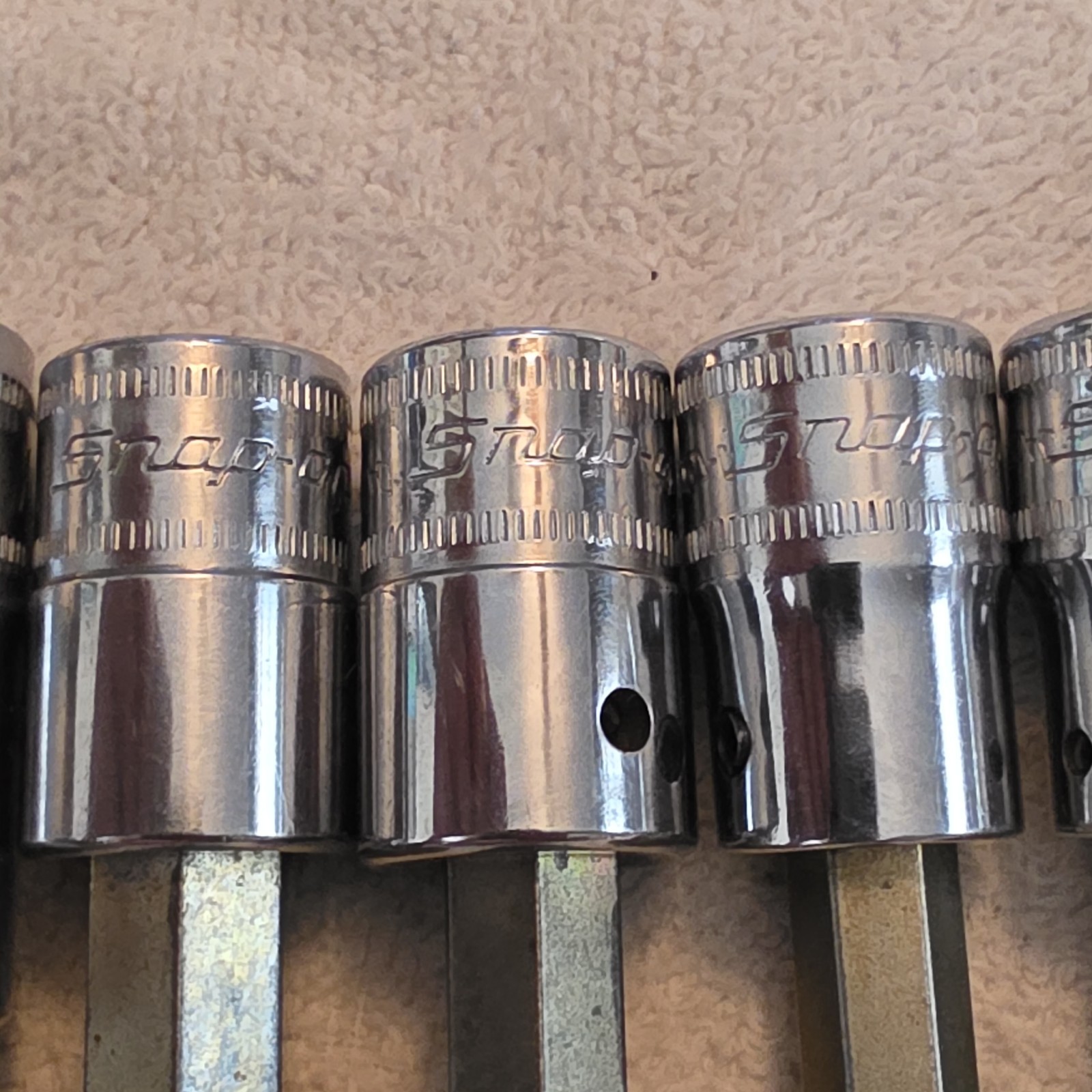 Snap 9pc Metric Hex Allen Bit Socket Set 5mm-14mm 3/8”& 1/2″Drive