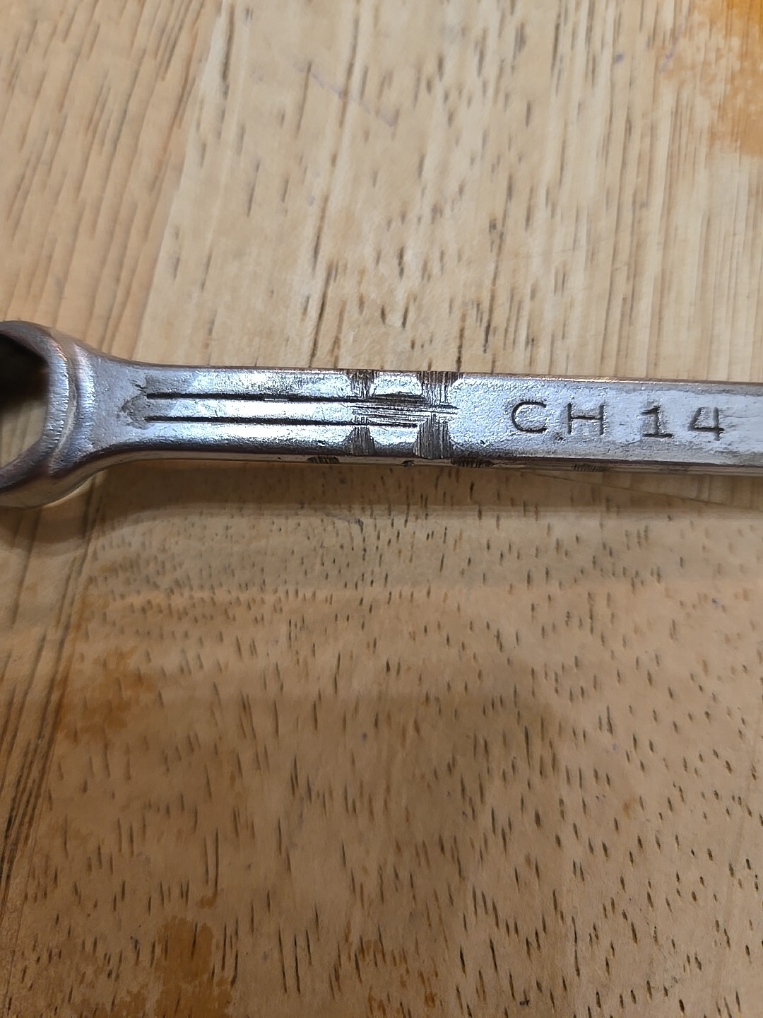 Mac Tools Sabina 7/16″ 6PT Short Chrome Combination Wrench CH14