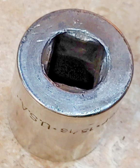 Kraeuter 15/16″ Regular socket #33330, 1/2 drive 12-point Made in USA