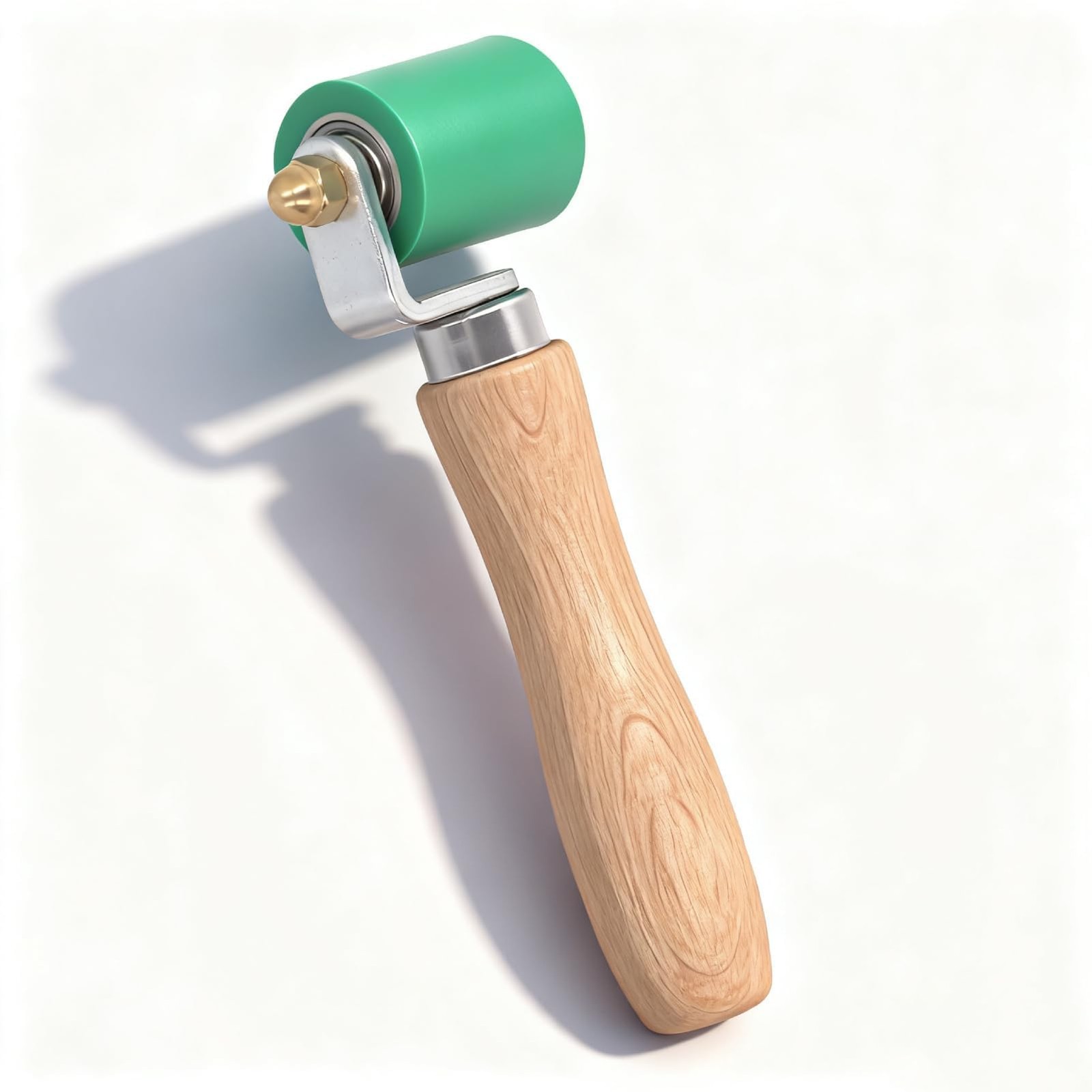 Silicone Seam Roller, 40mm Width Hand Pressure Roller Professional Green