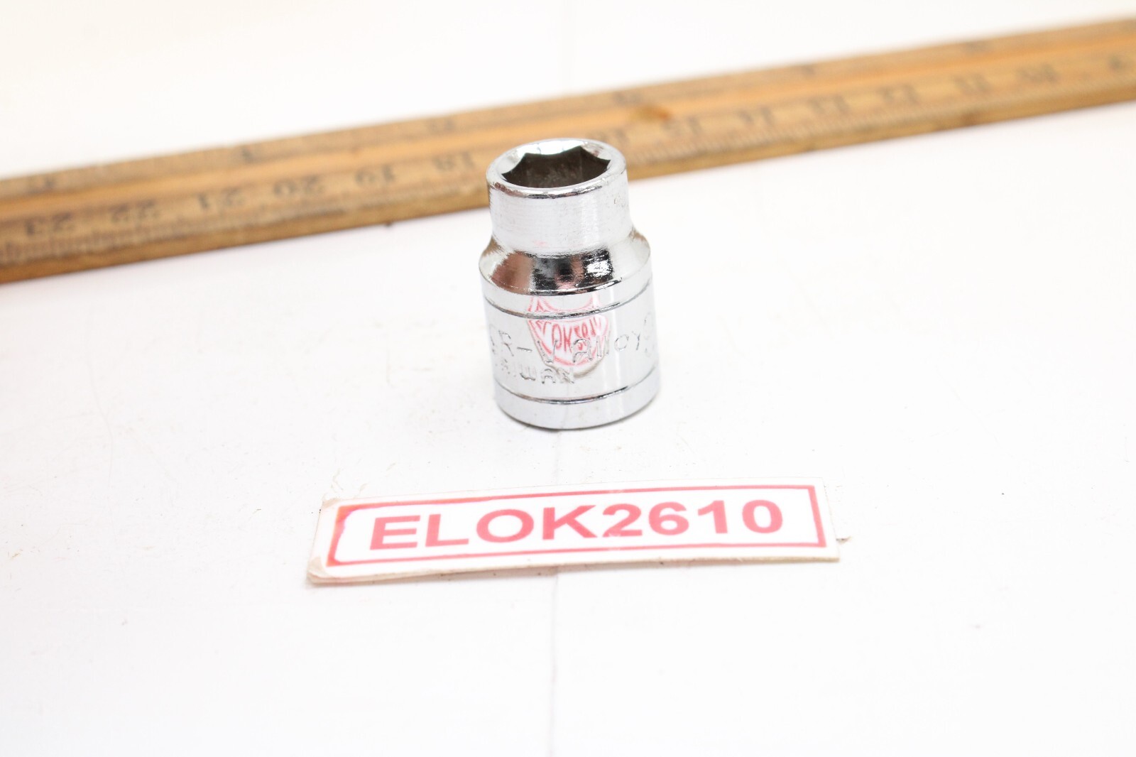 Reliant 87602 9mm Metric Chrome 3/8″ Drive 6 Point Standard Socket