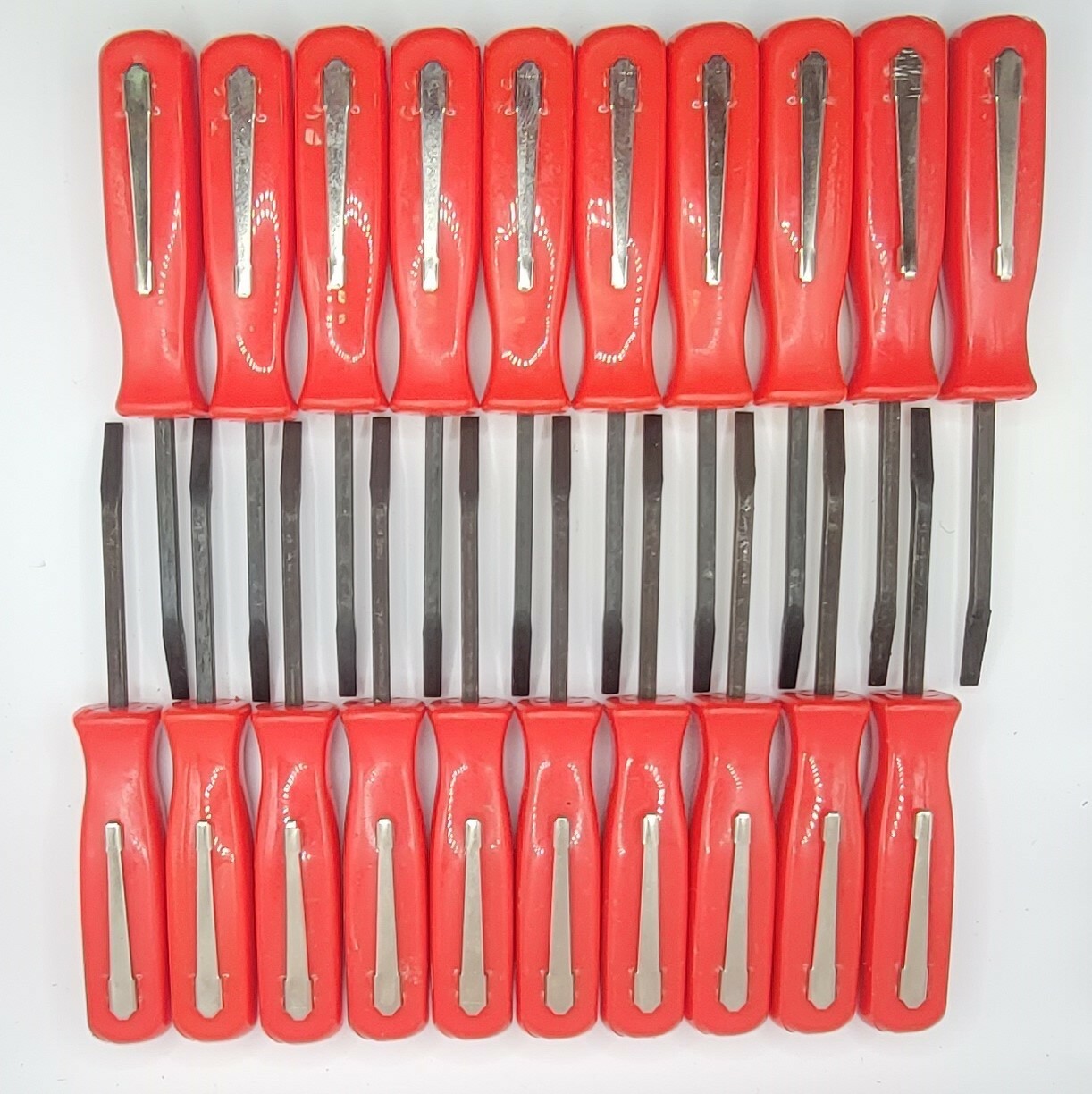 🔴🔴 20-Piece Red Pocket Prybar Set – Complete Your Toolkit with Versatility! 🛠