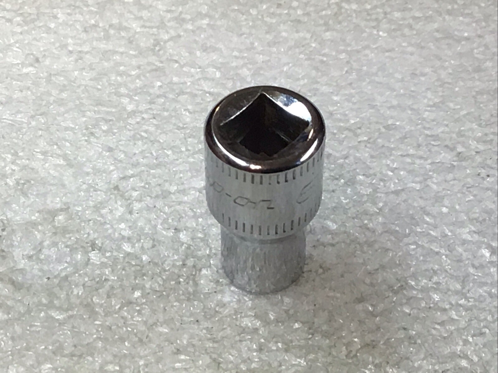 Snap-On#TMM6 – 6mm, Metric, 1/4″ Dr., 6Pt., Shallow, Chrome, Socket-USA-NEW