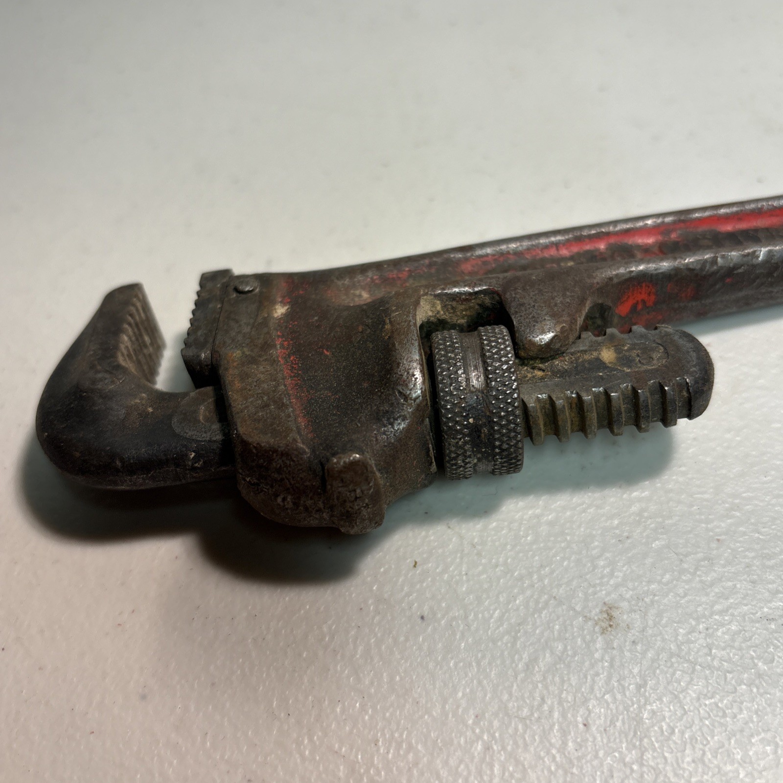 RIDGID Vintage Ridge Tool Co 8″ Heavy Duty Straight Pipe Wrench USA