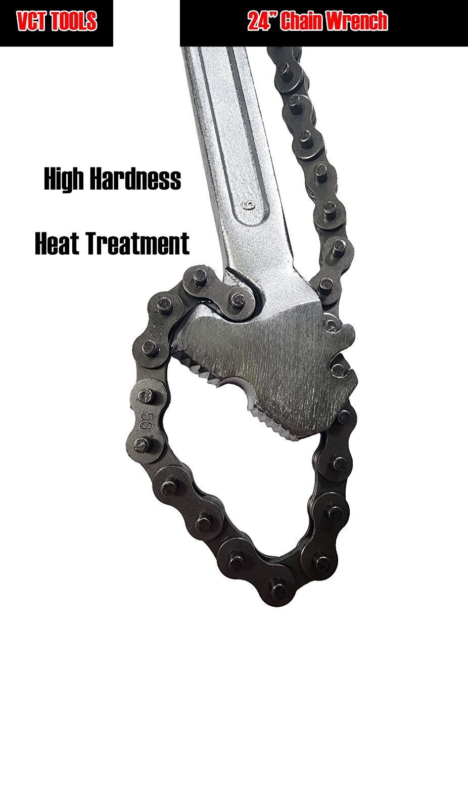VCT 24″ inch Chain Oil Filter Pipe Wrench Tool