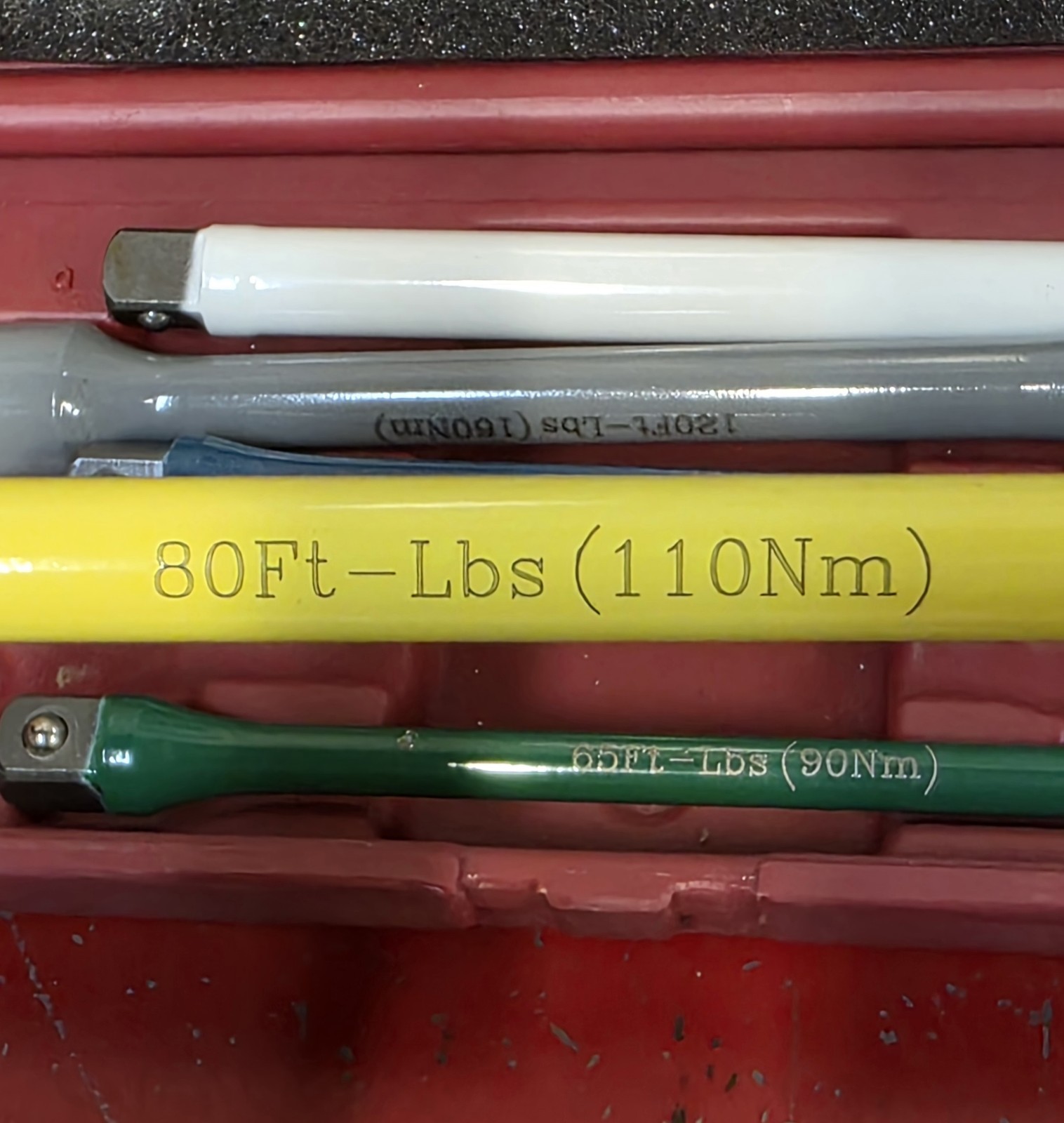 OEM Tools 24220 1/2″ Dr 5 Piece Torque Limiting Extension Set 65 80 100 120 140