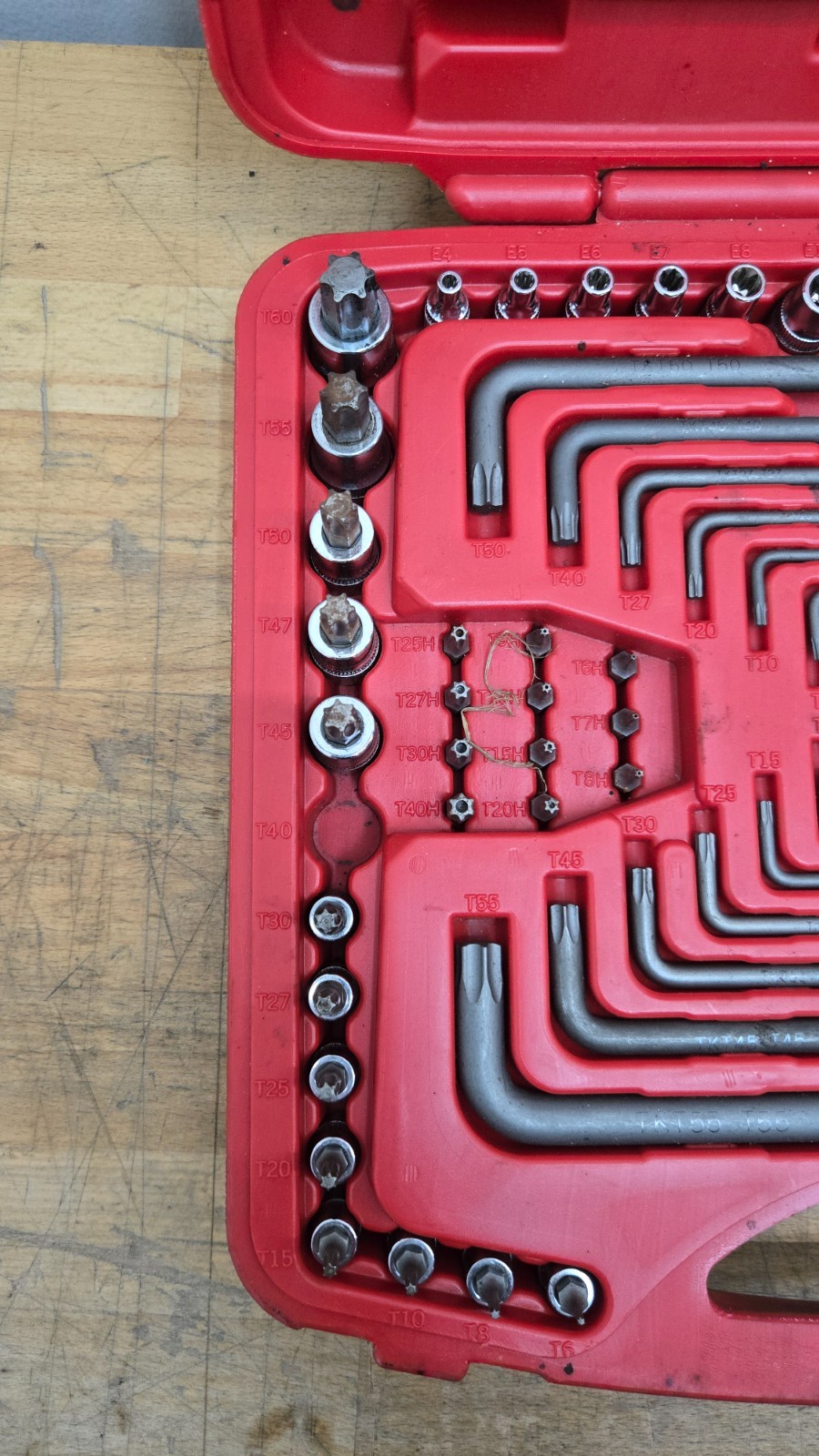 Mac Tools Hex Tool Set, SMXT62B *MISSING ITEMS READ*