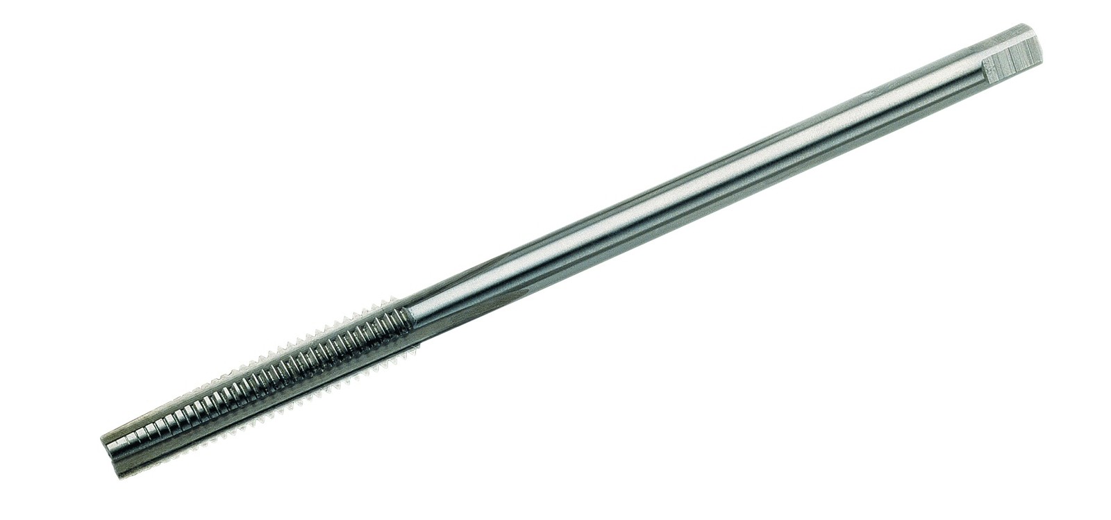 M6 x 1.0 6 mm 110 mm Long Machine Nut Tap with 4.5 mm Reduced Shank Taper Lead