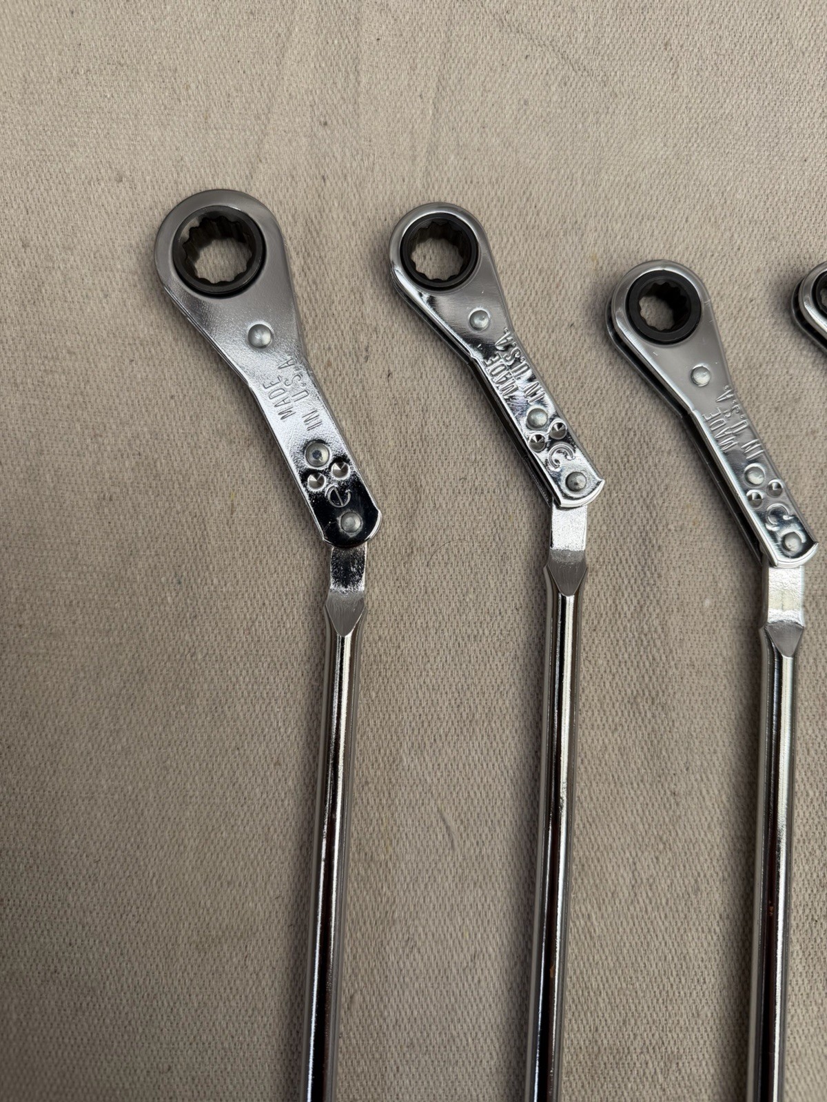 Snap-On Ratcheting T Handle Nut Driver 5pc Set RTB8 RTB10 RTB12 RTB14 RTB16 USA