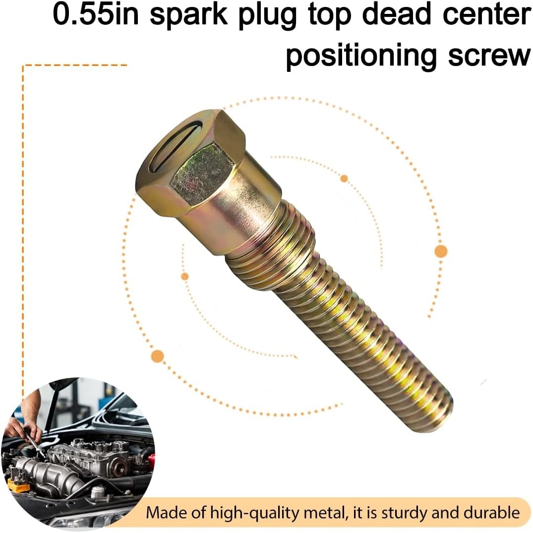 66792 Car Top Dead Center Locater, Vehicle Screw Piston Stop Tool for 14mm…
