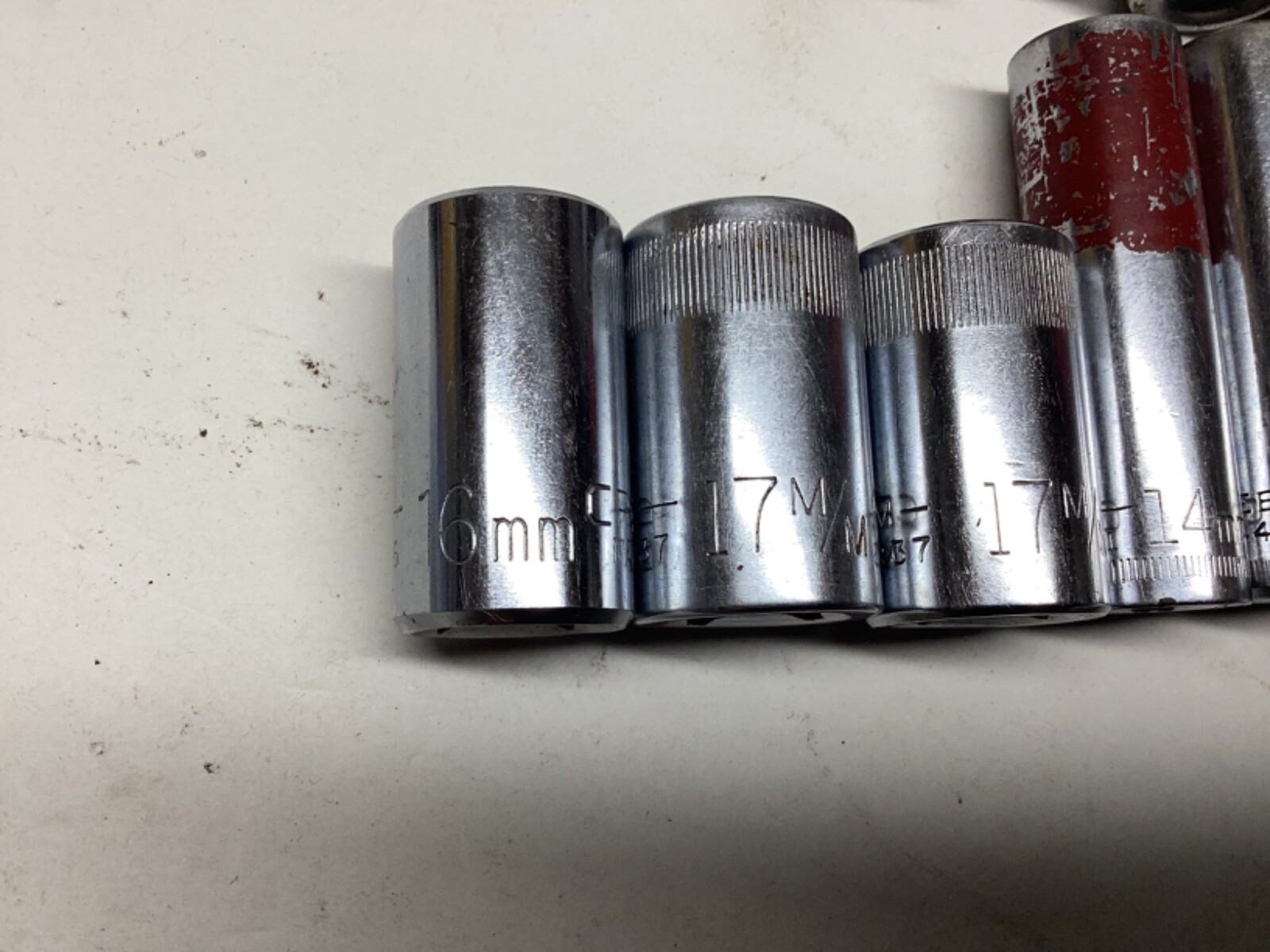 12 Craftsman Vintage Sockets Metric Sockets 1/2″ Drive misc sizes see photos