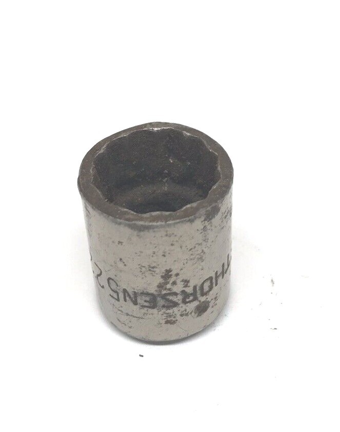 USED THORESEN 11/16″ 12 POINT 1/2″ DRIVE SOCKET 522 REF# 6822-500