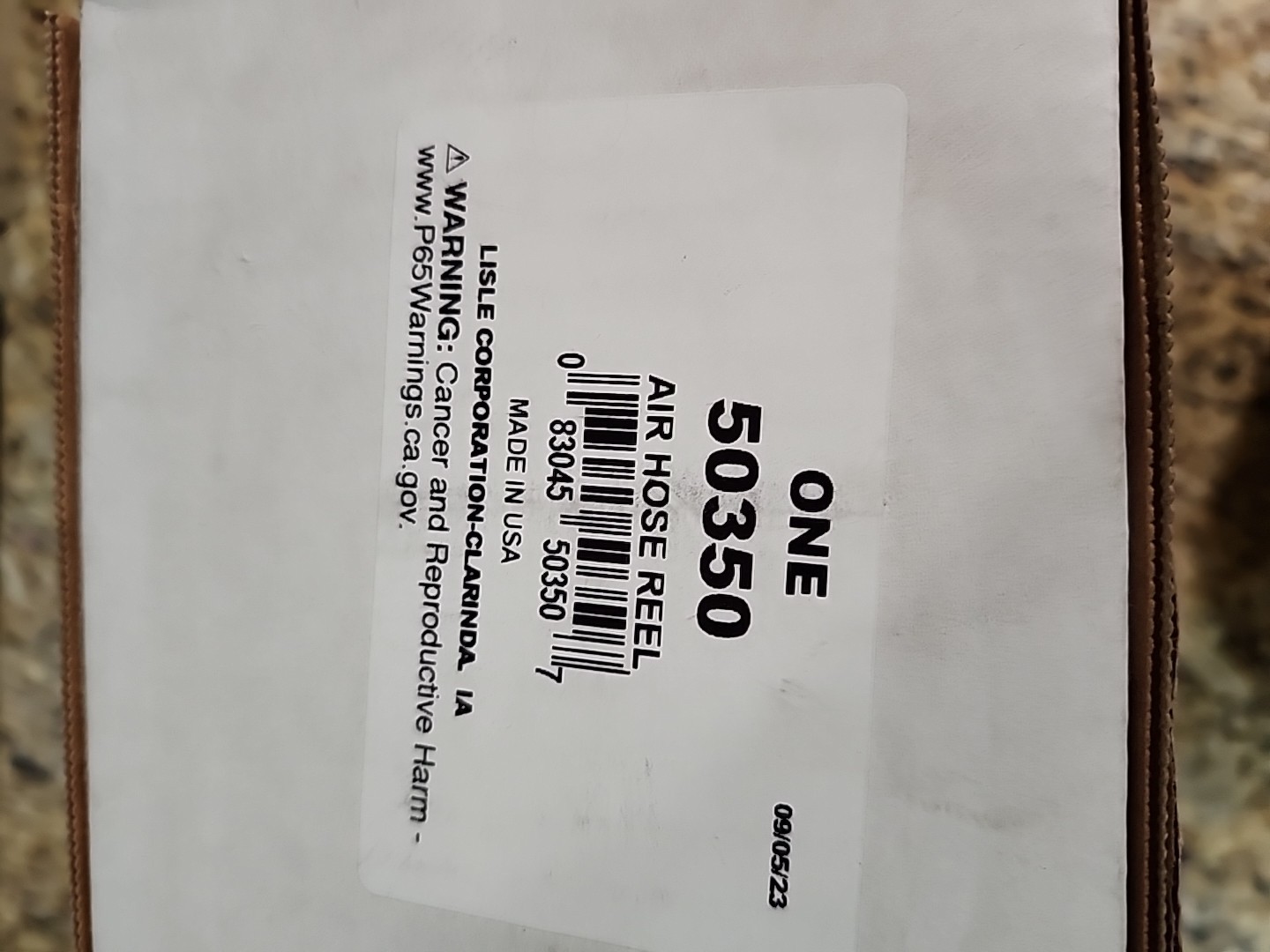 Lisle – 50350 Air Hose Reel Coil Spring Side Winder Heavy Duty Shop Tool