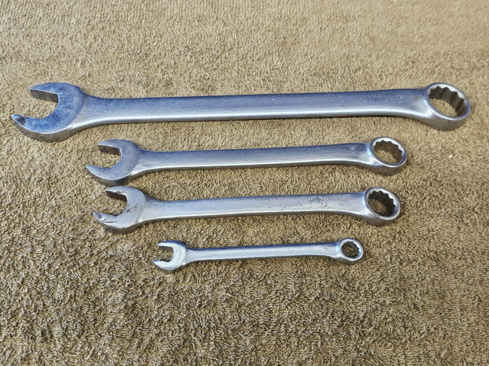 4 ProAmerica Pro America Combination Wrench Set Sae 15/16 5/8 11/16 3/8″ 2030