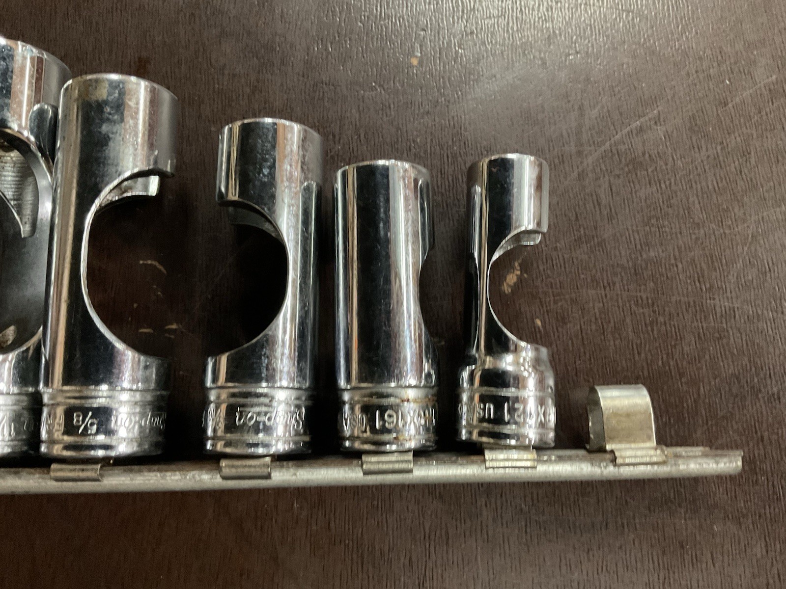 6pc Snap-on 3/8″ Drive 6pt Flare Nut Socket Set (Models In Description)