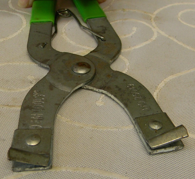 OEM TOOLS 6-5/8″ LONG GREEN GRIP PISTON RING EXPANDER PLIERS #25049