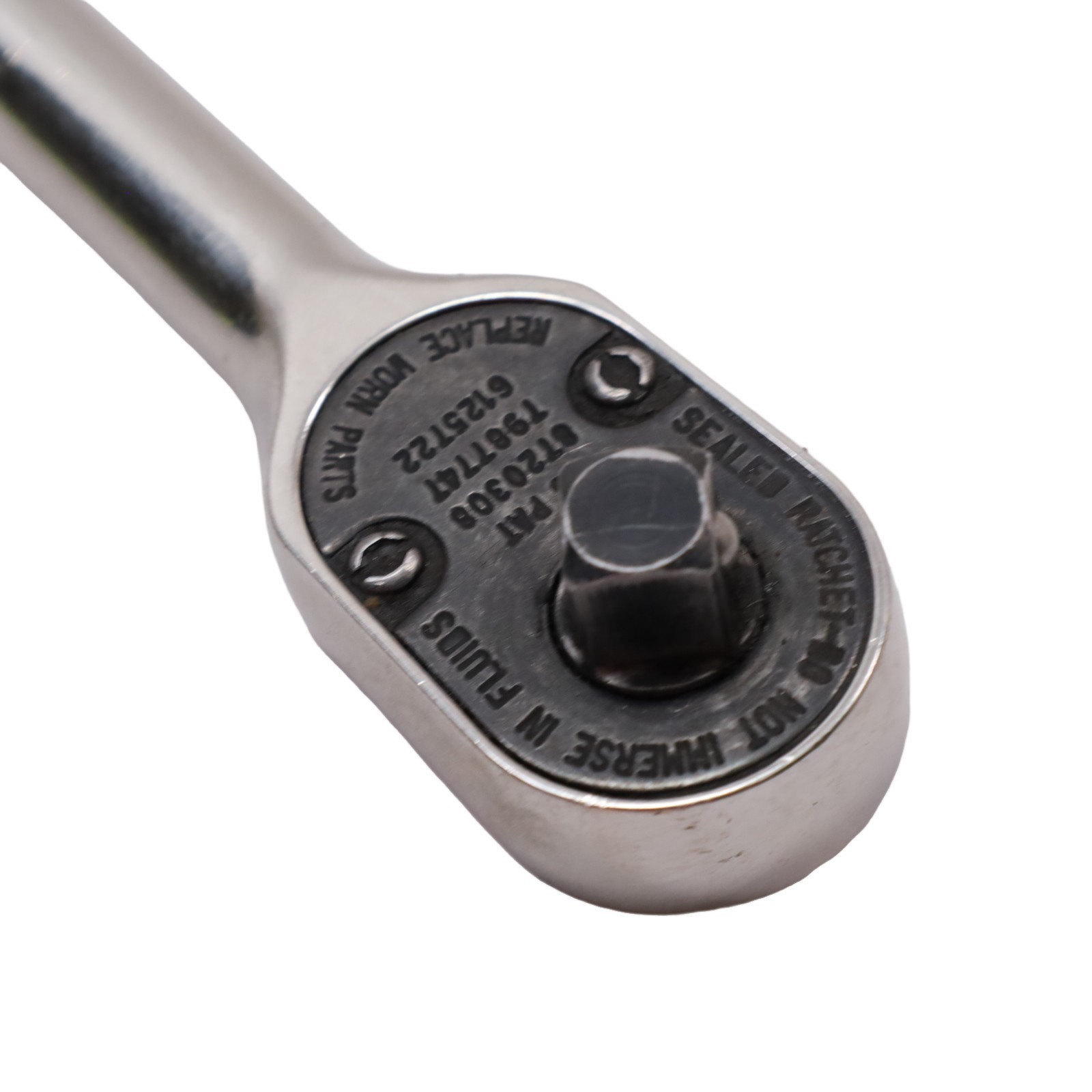 Snap-on Tools FHLLD80 3/8″ Drive Hard Grip Extra-Long Ratchet – Black