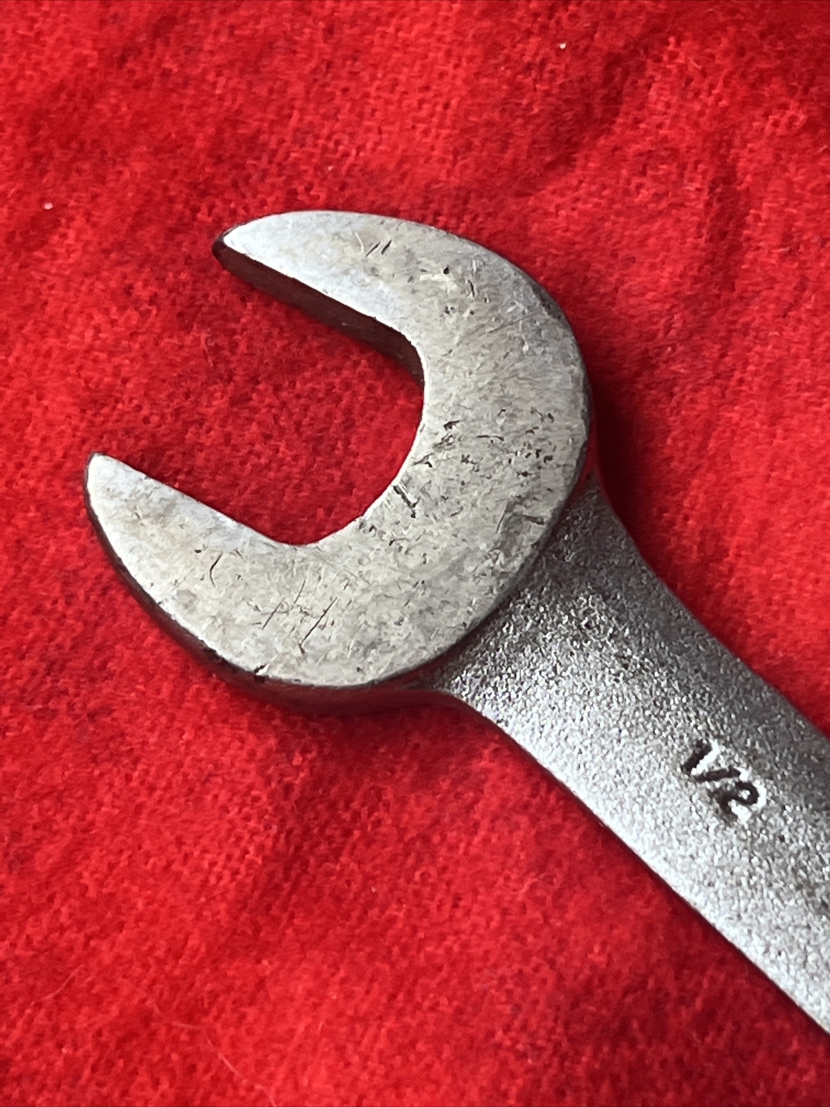 VINTAGE BILLINGS L1725 DOUBLE OPENEND WRENCH 1/2” X 7/16” – USA (tb2.3)