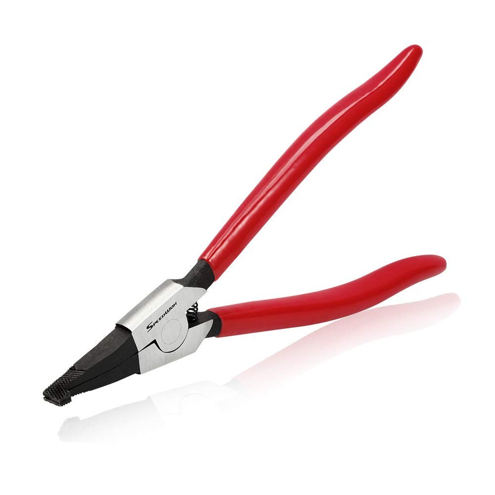 SPEEDWOX 8 Inches Lock Ring Pliers for Removing 8′ – ultra light, Red