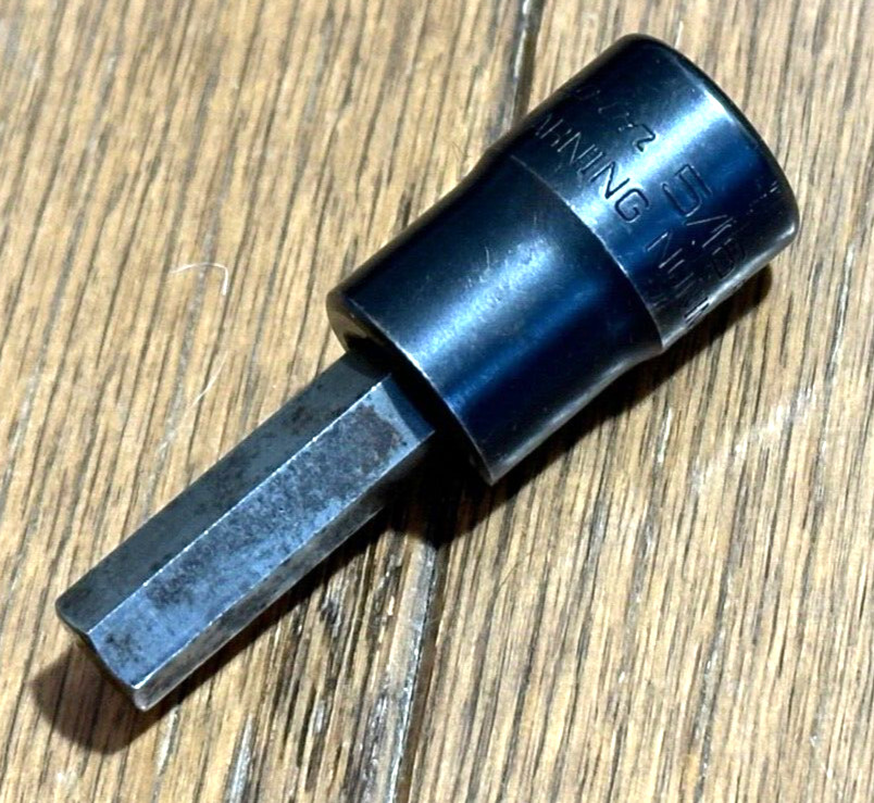 🇺🇸 Snap On Tools 5/16″ POWER HEX Allen Key Socket Bit Driver 3/8″ DR USA SAE