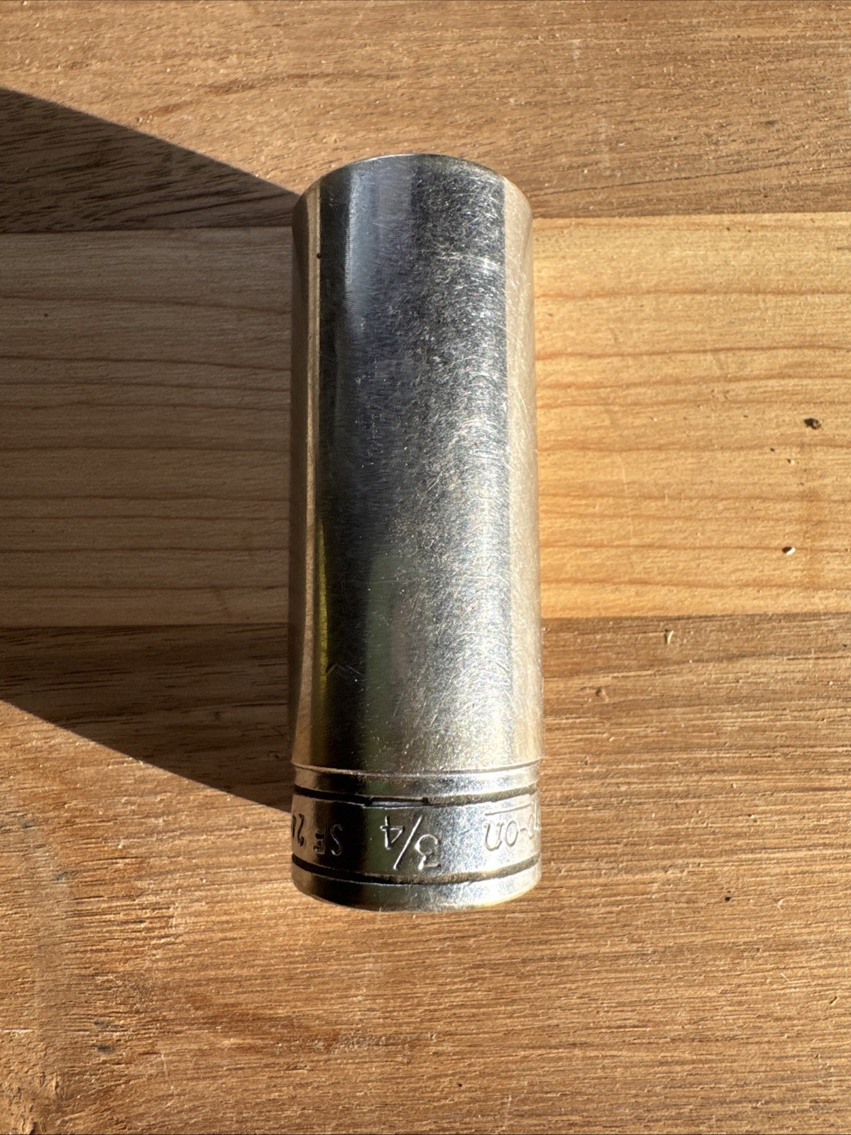 SNAP ON 3/4″ SF 241 3/8″ DRIVE DEEP SAE 12 POINT CHROME SOCKET