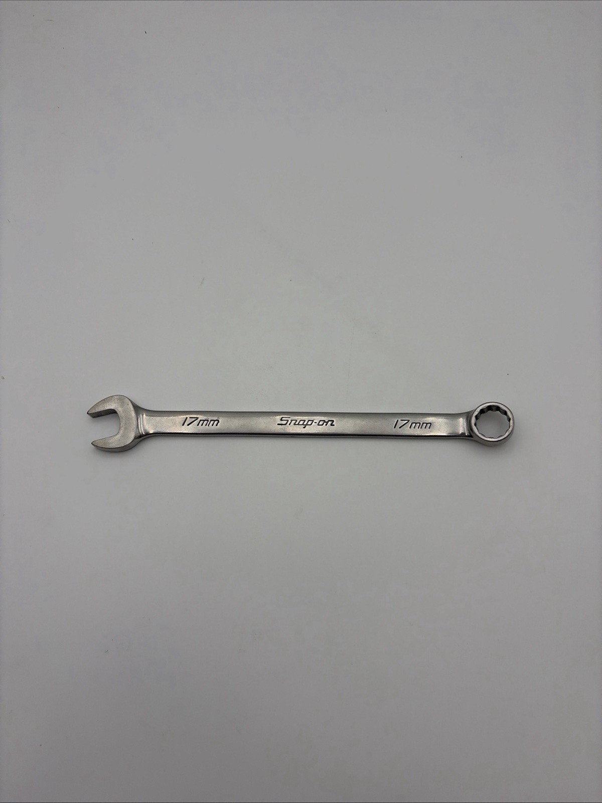 Snap-On USA 17mm Metric Standard Chrome Combo Wrench OEXM170B