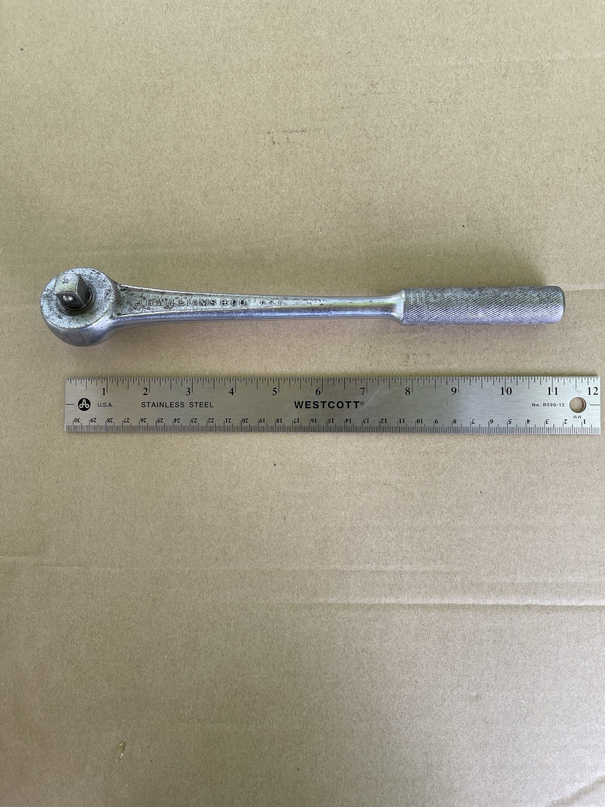 Vintage J.H. Williams & Co. S-52 SuperRatchet 1/2″ Drive ~80 Teeth – Ratchet USA