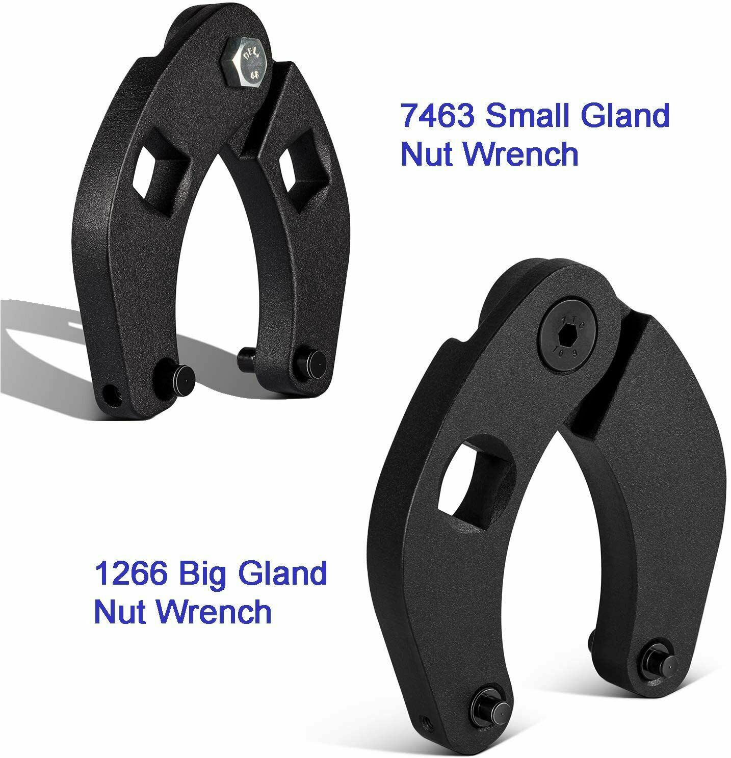Adjustable Gland Nut Wrench 1266 +7463 Spanner Tool Set for Hydraulic Cylinder