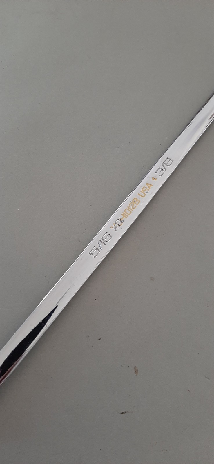 Snap-on 5/16″ x 3/8″ 12pt High-Performance Offset Box Wrench XDH1012B READ 606