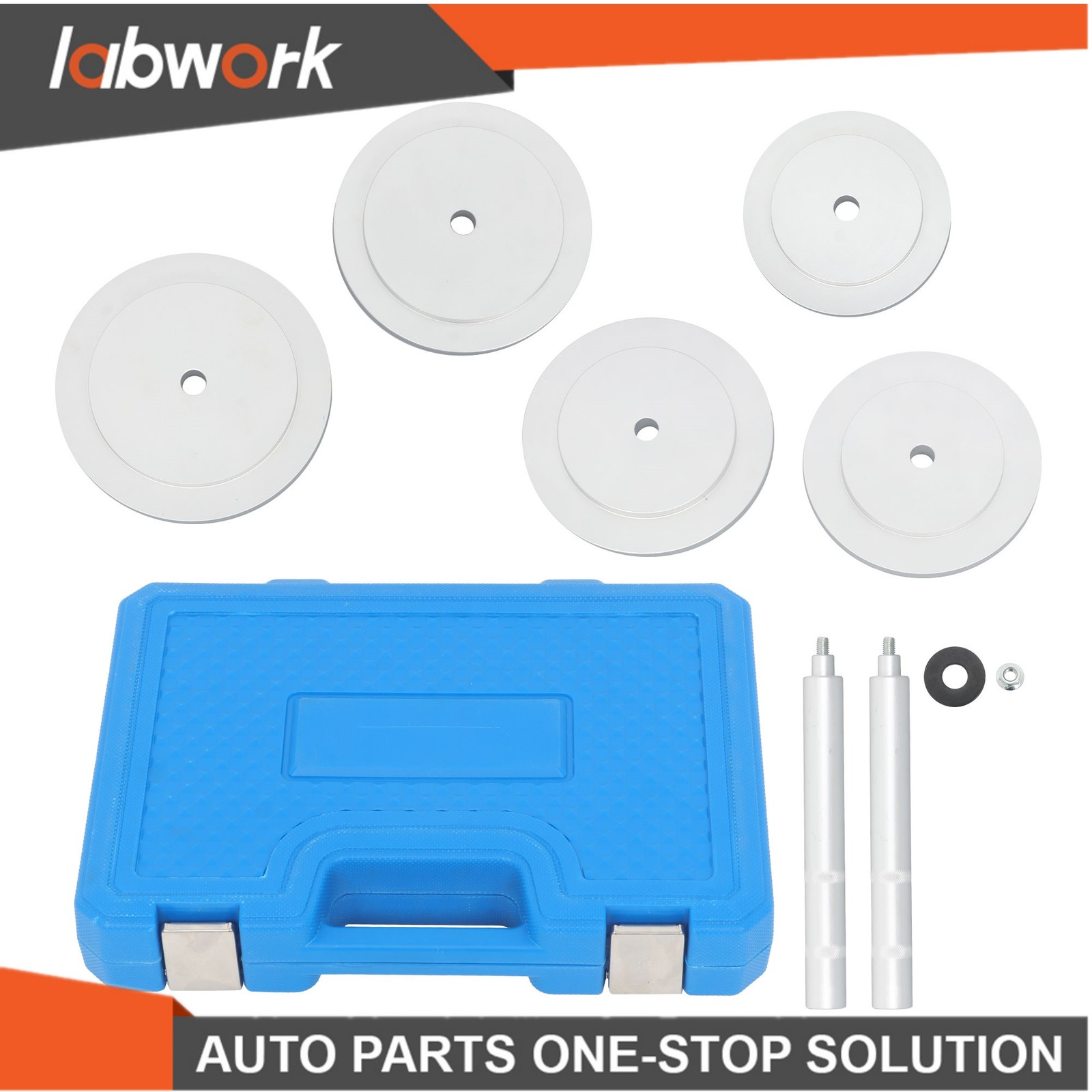 Labwork Truck Hub Seal Installer Kit Heavy Duty Seal Drivers for Class 7/8