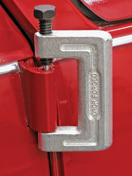 Eastwood Door Hinge Pin Puller Removal Tool Kit Heavy-Duty Forged Steel Body