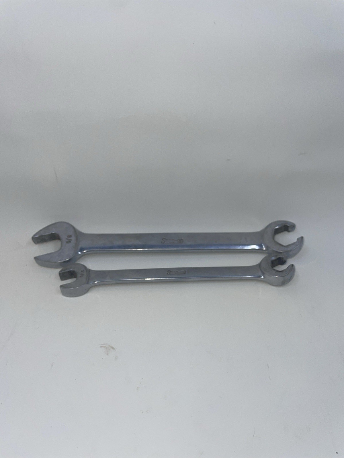 Snap-on RXS 14 , RXS 20 SAE Single End Open Flare Nut Wrench’s 7/16 5/8 USA