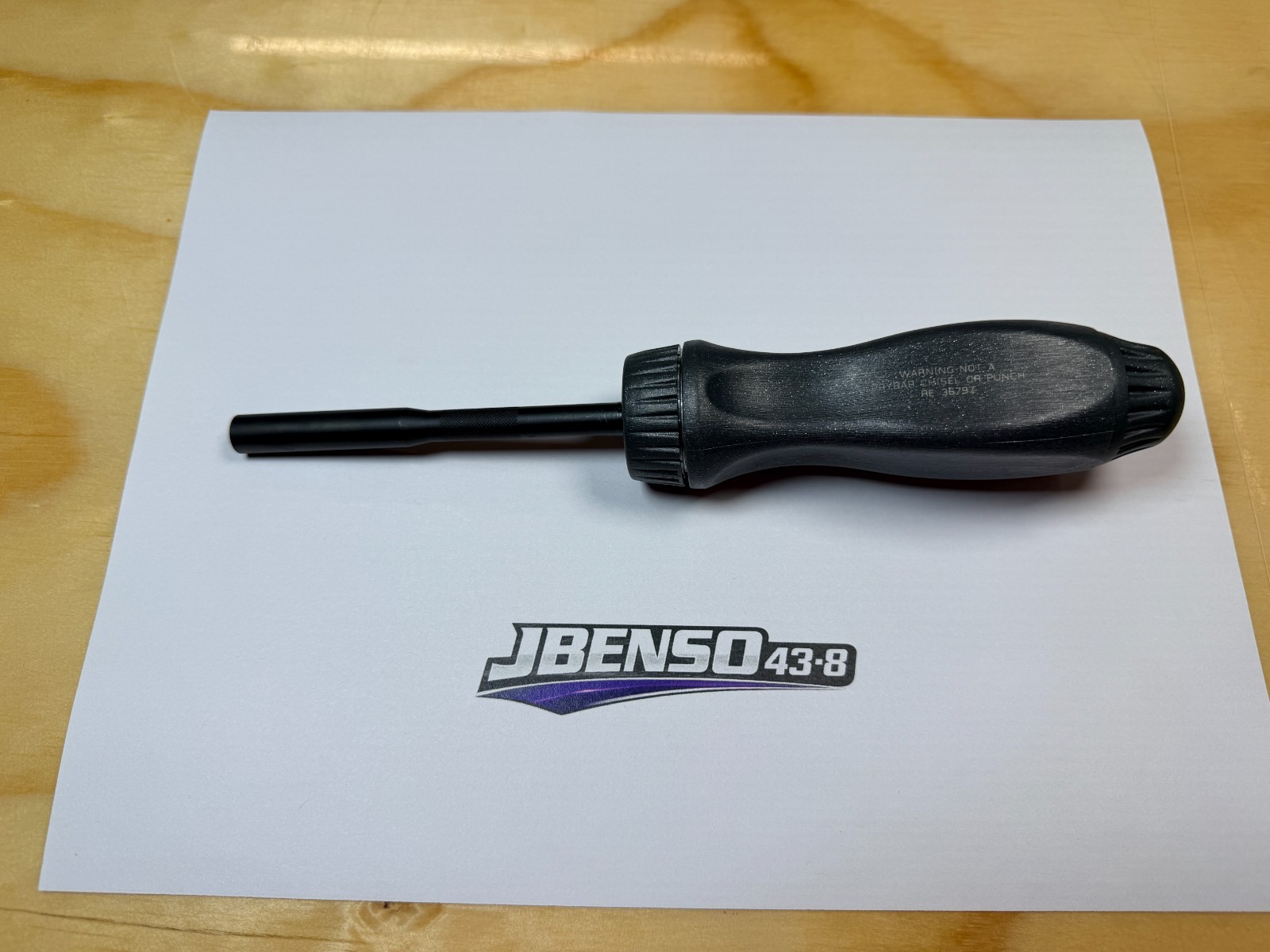 Snap-on Tools NEW DARK TITANIUM Ratcheting Screwdriver w/ Black Shaft SSDMR4BDT
