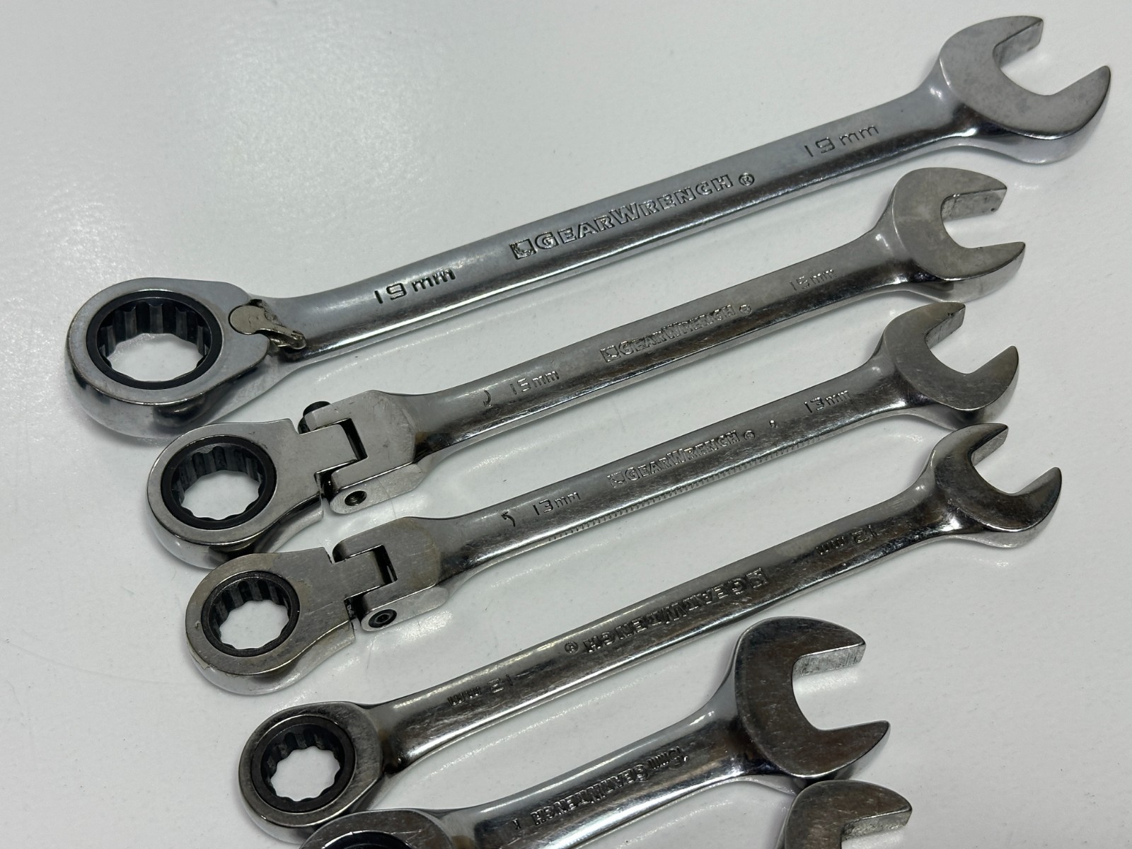 GearWrench Tools 20pc Wrench Socket Extension Mixed lot, Metric SAE, Flex, Torx+