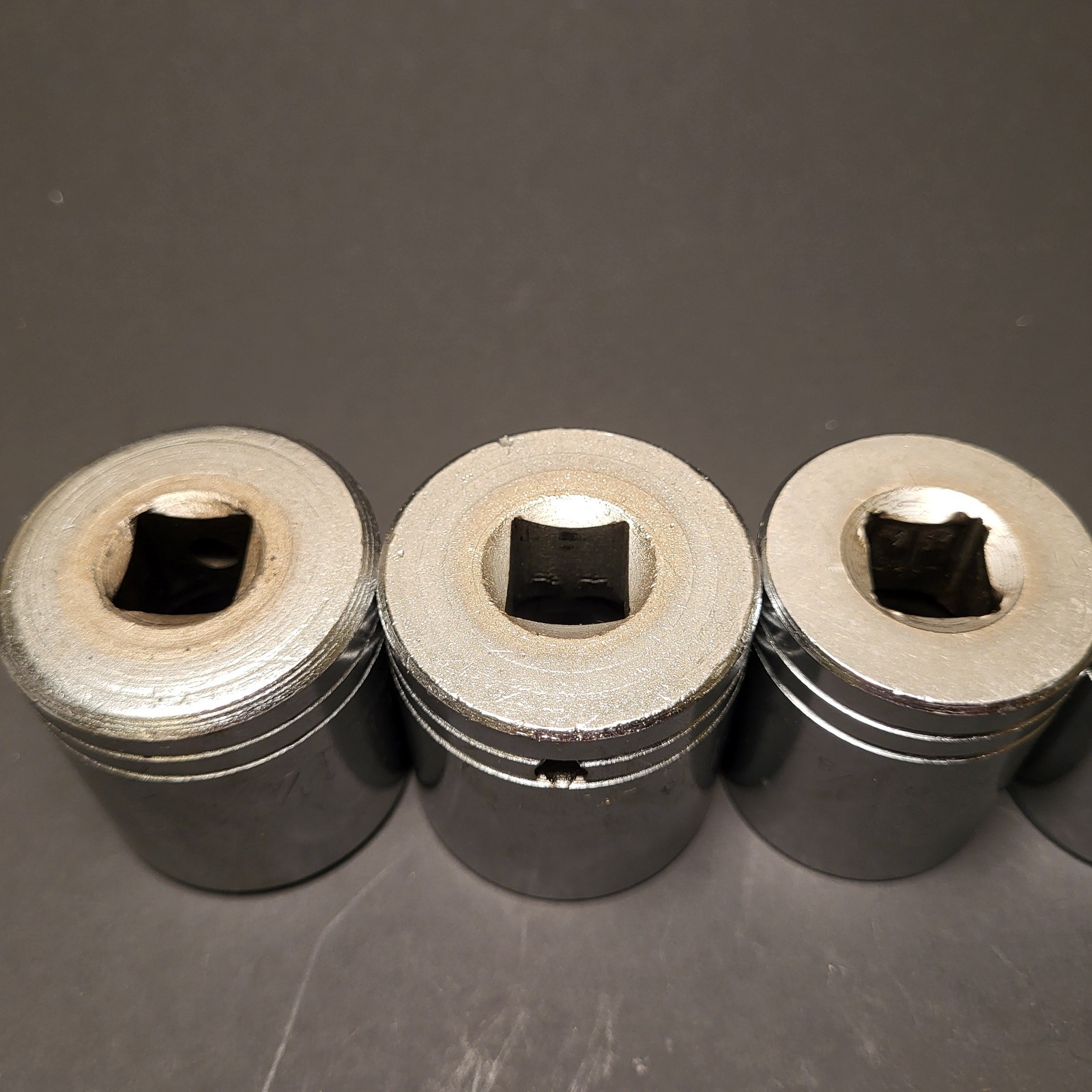 16pc Proto Prof USA 1/2”dr expanded socket set 12pt 7/16”to1-1/4” see item desc