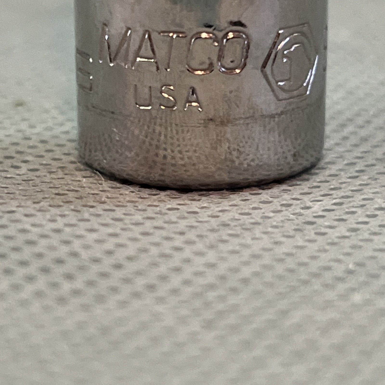 Matco Tools BD146A 3/8″ Deep Chrome 6pt 7/16″ Socket Matco Tools USA Made