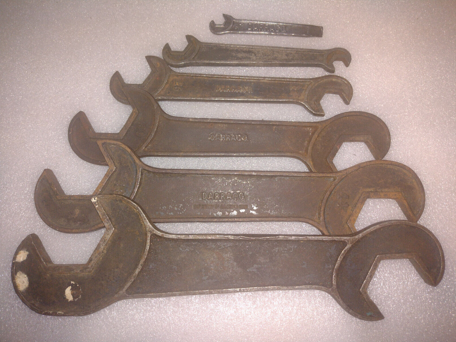 DARRACQ Wrenches Spanners Vintage 1900’s Rare for Classic Vehicles Automotives
