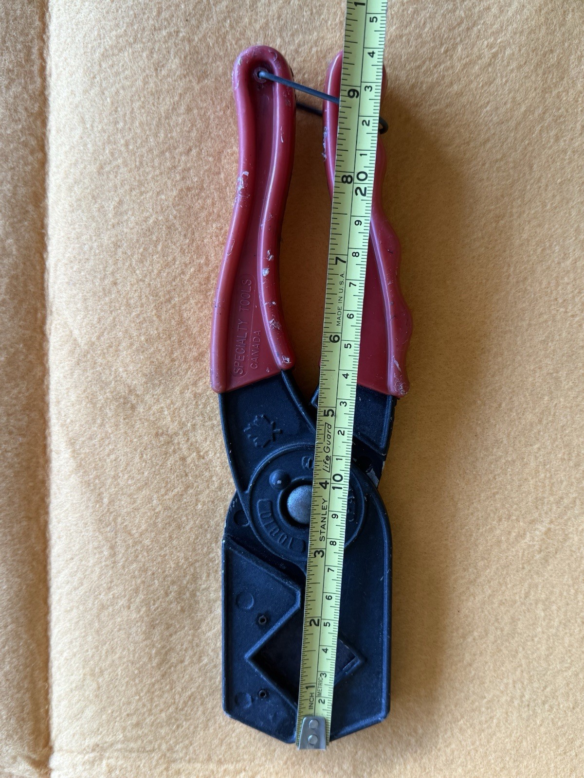 Specialty Tools Hose & Tubing Multi Cutter Made In Canada Red Handle