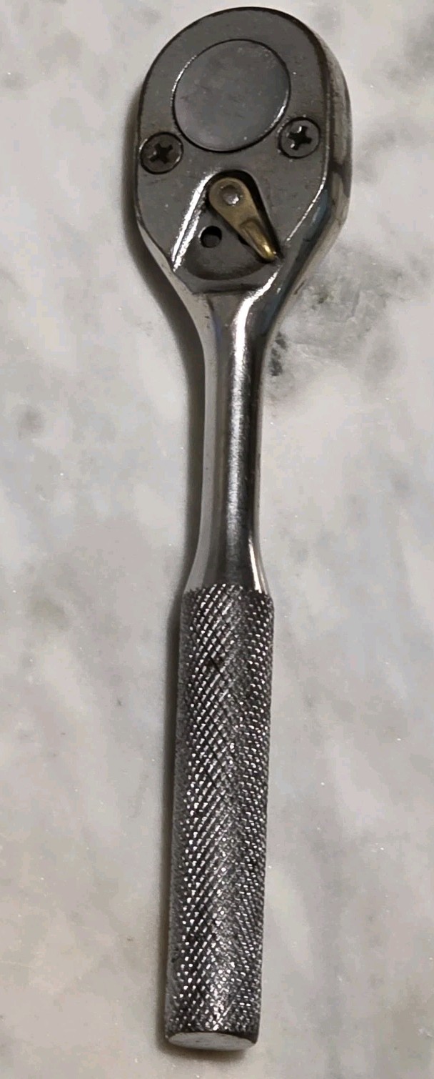 PROTO Made USA 5249 3/8” Drive Chrome Ratchet Knurled Handle