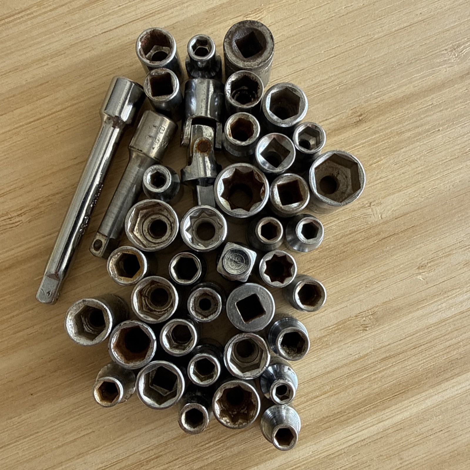 Job Lot, 40 Sockets, Various Brands, Mostly Vintage