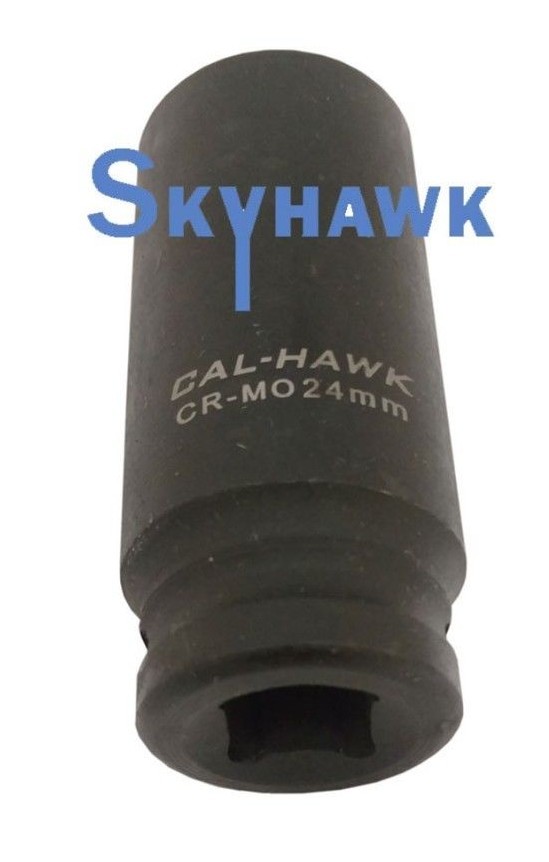 1/2″ DR. X 21MM DEEP IMPACT SOCKET 6 POINT SKTchrome vanadium CR-MO MATERIAL