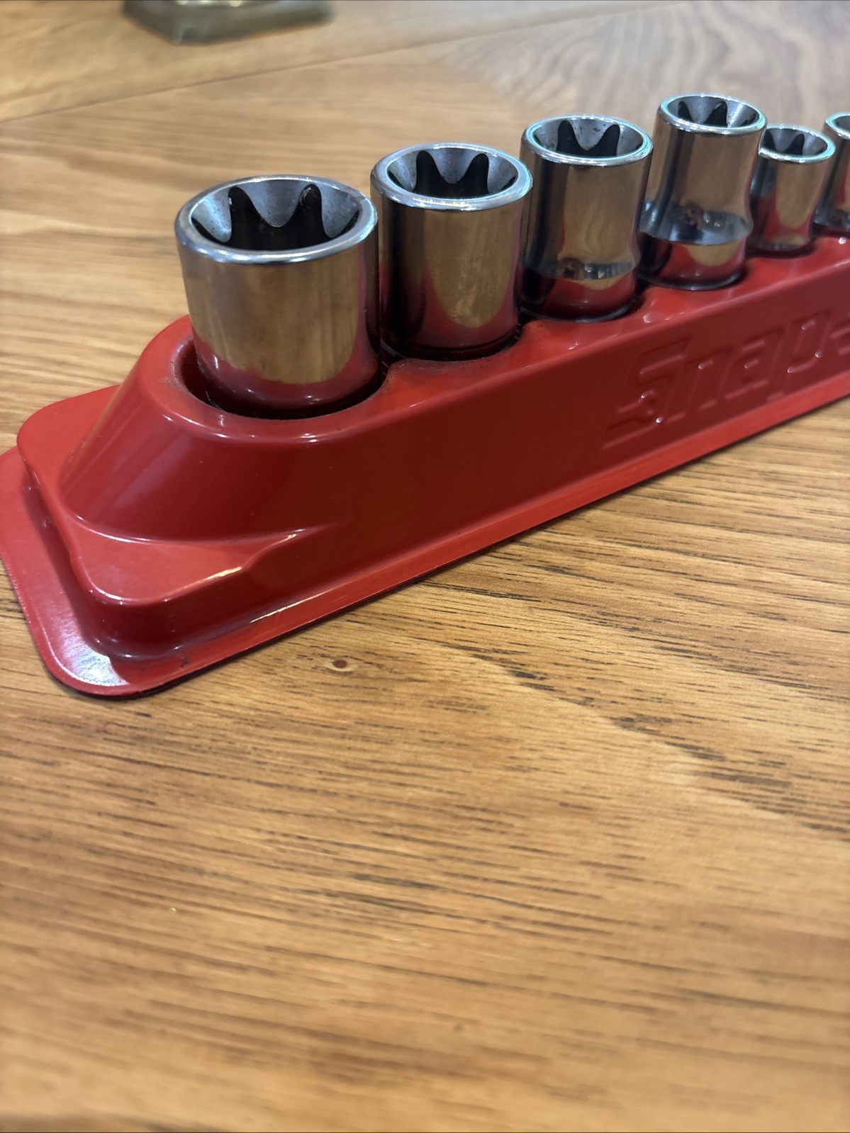13 Piece Snap-on Shallow Drive Torx Socket Set With Magnet Tray