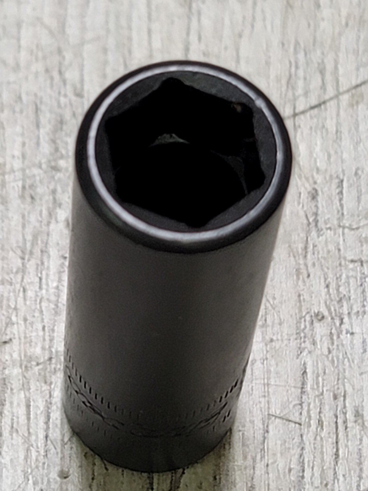 Snap-On Tools USA NEW 3/8″ Drive 12mm Metric Deep 6 Point Impact Socket SIMFM12