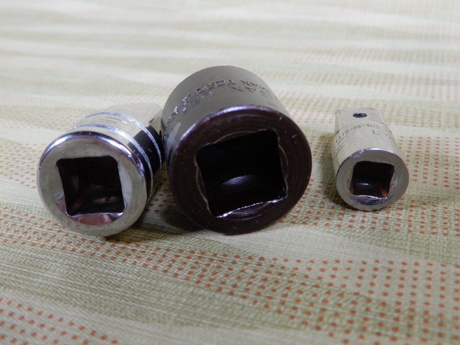 Snap-On GAX1 (1/2-3/8) A2A (3/8-1/2) & TA3 (1/4-3/8) Adaptors Great Condition VX