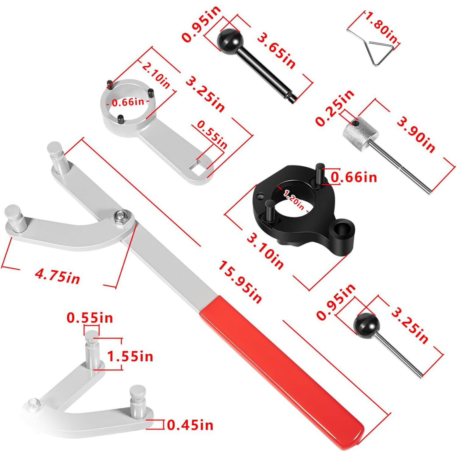 3830 Timing Belt Tools Kit Fitment for 2015+ Volkswagen TDi EA288 Diesel Engines