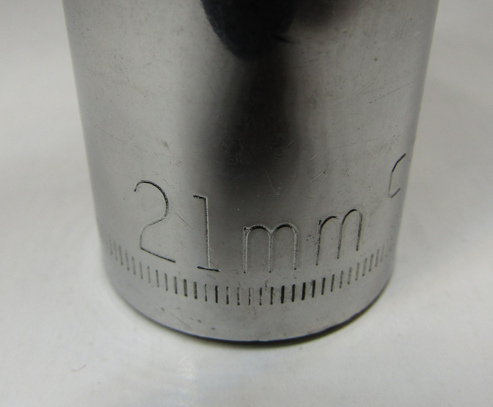 *Craftsman* 21mm 12 Point 1/2″ Drive Deep Chrome Socket 44447 Inverted G1 U.S.A.