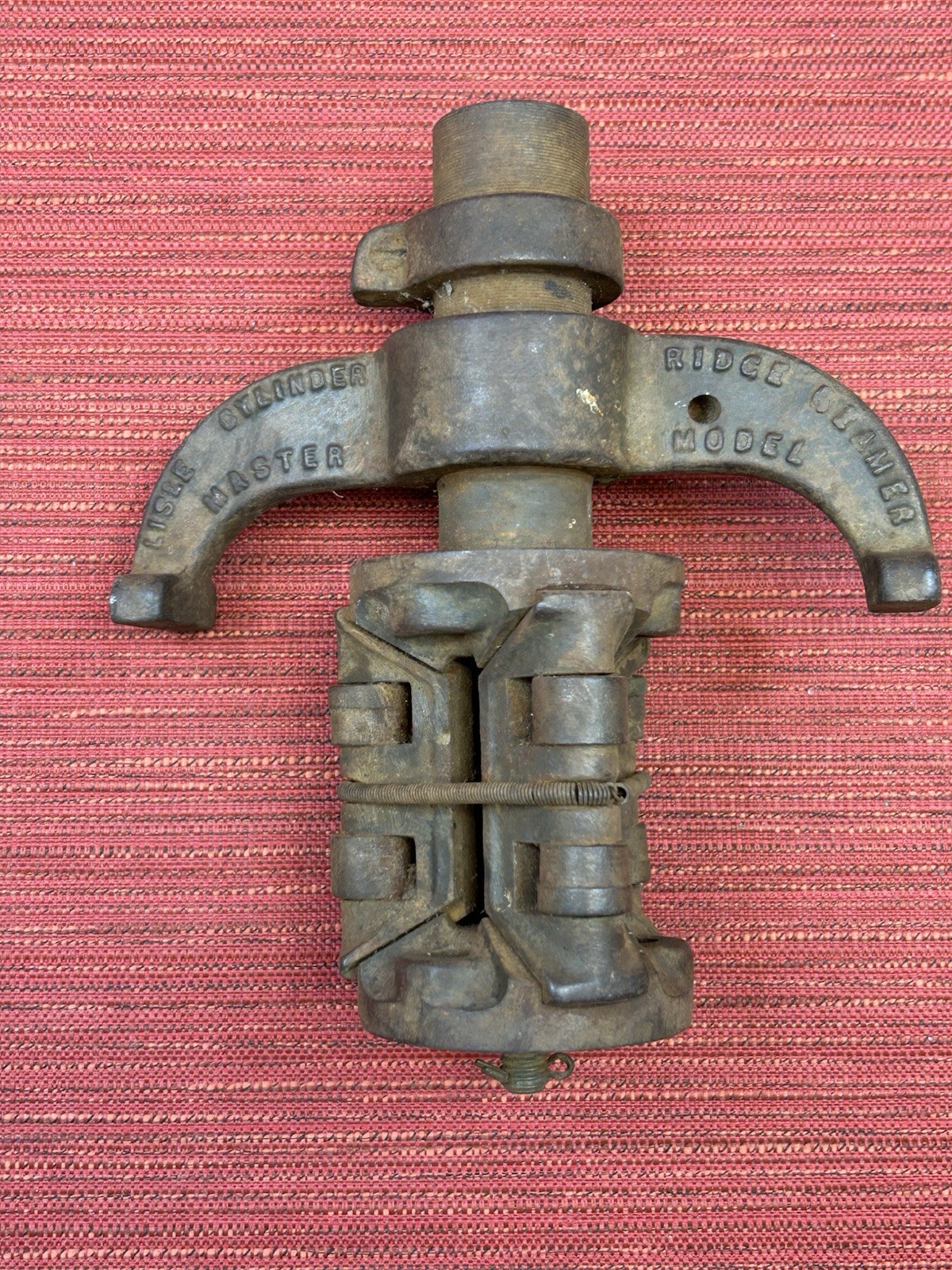 Vintage Automotive Tool Lisle Cylinder Ridge Reamer Master Model, flathead